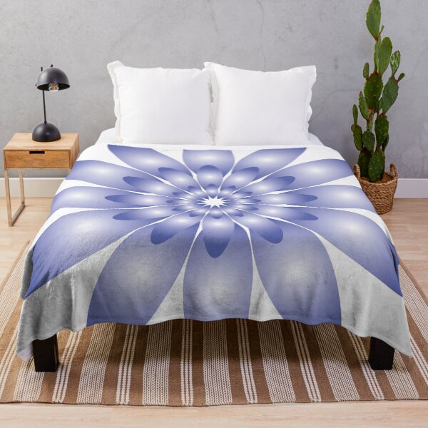 Artikelvorschau, blaue Farbe veranschaulichen Blumenmuster entworfen und verkauft von sankacreation.