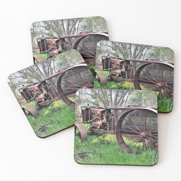 Item preview, Vintage, Rusty Farm/Ranch Wagon designed and sold by Martha Sherman.