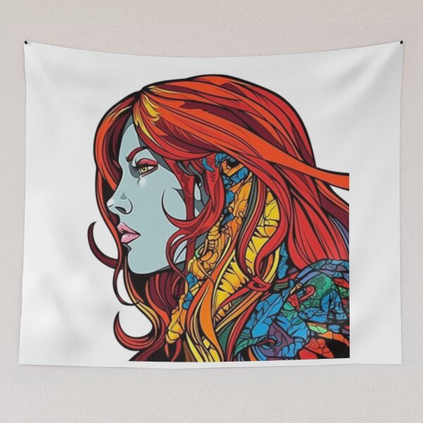Item preview, Red Sonja Graffiti Profile designed and sold by artbybrado.