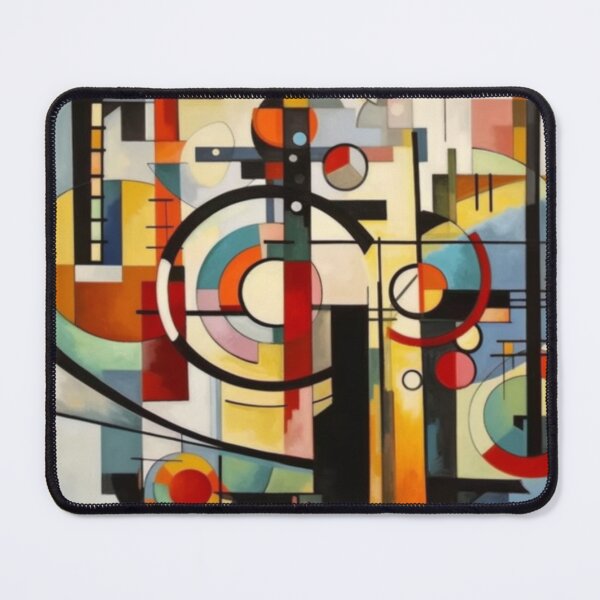 Item preview, Bauhaus Art Movement 1920s 1930s style Wassily Kandinsky-inspired geometric graphic design designed and sold by Step, Repeat.