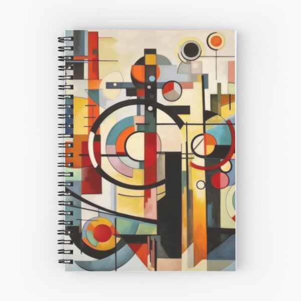 Item preview, Bauhaus Art Movement 1920s 1930s style Wassily Kandinsky-inspired geometric graphic design designed and sold by Step, Repeat.