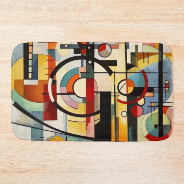 Item preview, Bauhaus Art Movement 1920s 1930s style Wassily Kandinsky-inspired geometric graphic design designed and sold by Step, Repeat.