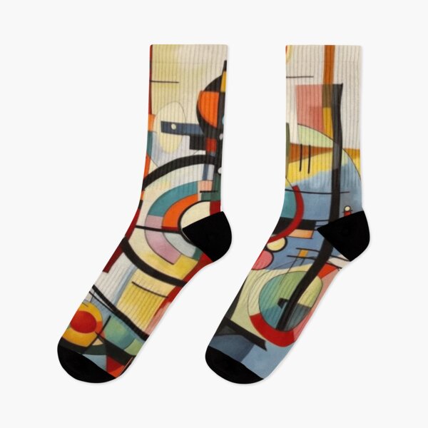 Item preview, Bauhaus Art Movement 1920s 1930s style Wassily Kandinsky-inspired geometric graphic design designed and sold by Step, Repeat.