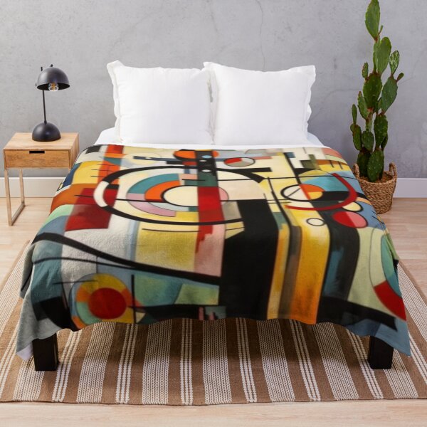 Item preview, Bauhaus Art Movement 1920s 1930s style Wassily Kandinsky-inspired geometric graphic design designed and sold by Step, Repeat.