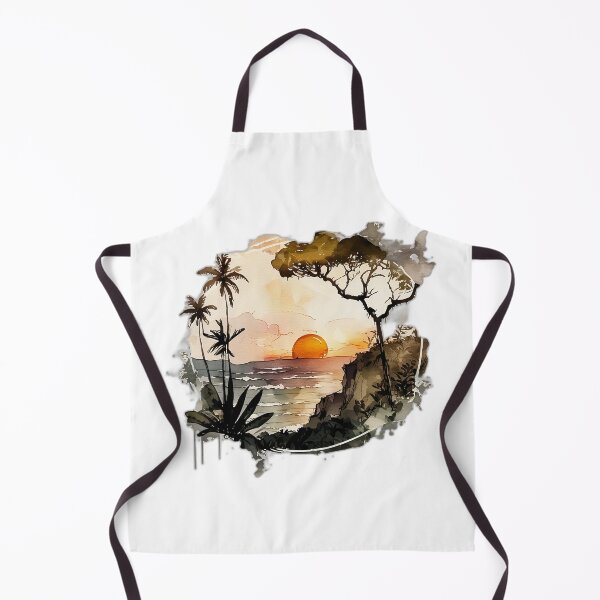 Item preview, sunset beautiful view designed and sold by Tiffany-art.
