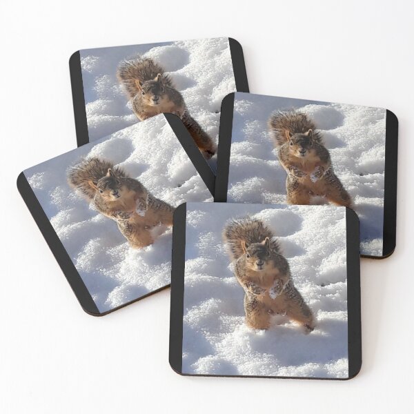Item preview, Snow Squirrel designed and sold by craftsbydaphy.