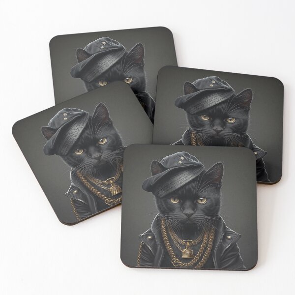 Item preview, rap black cat 90s compton designed and sold by chicagocat80s.
