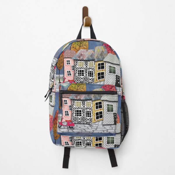 Item preview, Crooked village designed and sold by MistyLakeArt.