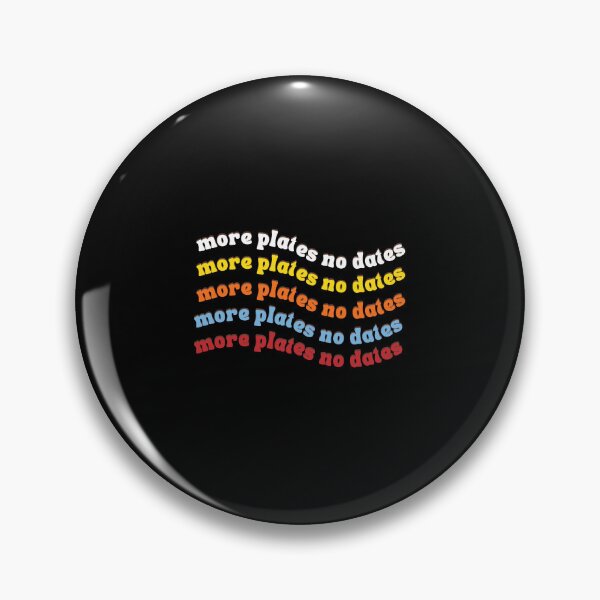 Item preview, More Plates No Dates - Stay Fit and Be the Alpha  designed and sold by Chromatic-Art.