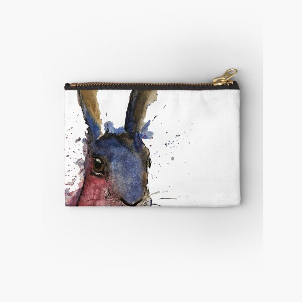 Item preview, colourful watercolour hare  designed and sold by TheoParsons.