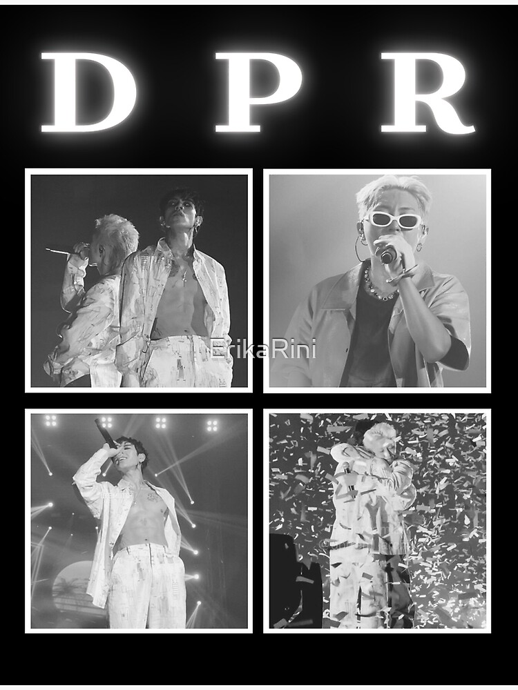 DPR (Dpr ian, dpr live) Concert Poster (Black Version) Canvas sold by