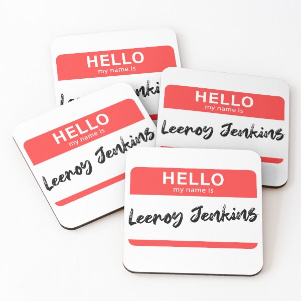 Item preview, Leeroy Jenkins! designed and sold by WhatTeeFox.