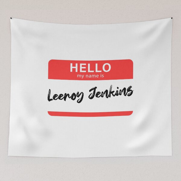 Item preview, Leeroy Jenkins! designed and sold by WhatTeeFox.