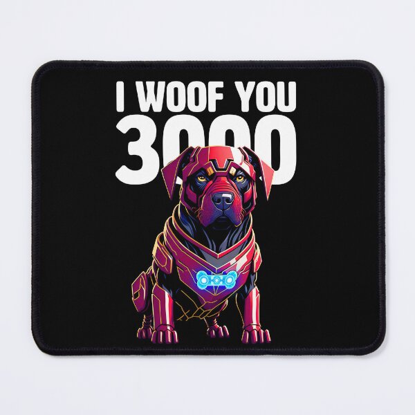 Item preview, I Love you 3000 - Funny Rottweiler for Rottweiler fans designed and sold by BrainlabStudios.