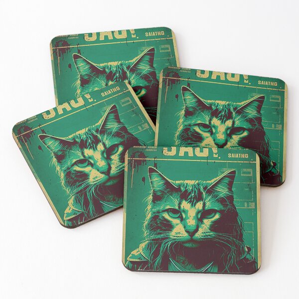 Item preview, grunge cat designed and sold by chicagocat80s.