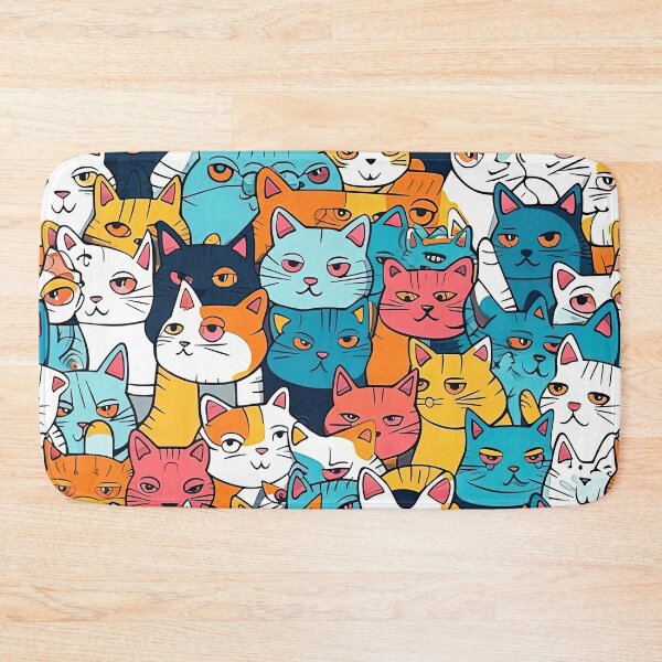 Item preview, Cat Wall designed and sold by Curious-Journey.
