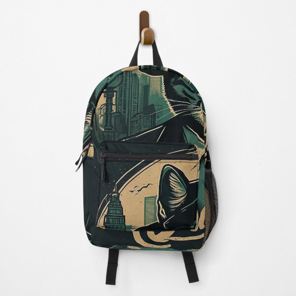 Item preview, noir cat vintage chicago designed and sold by chicagocat80s.