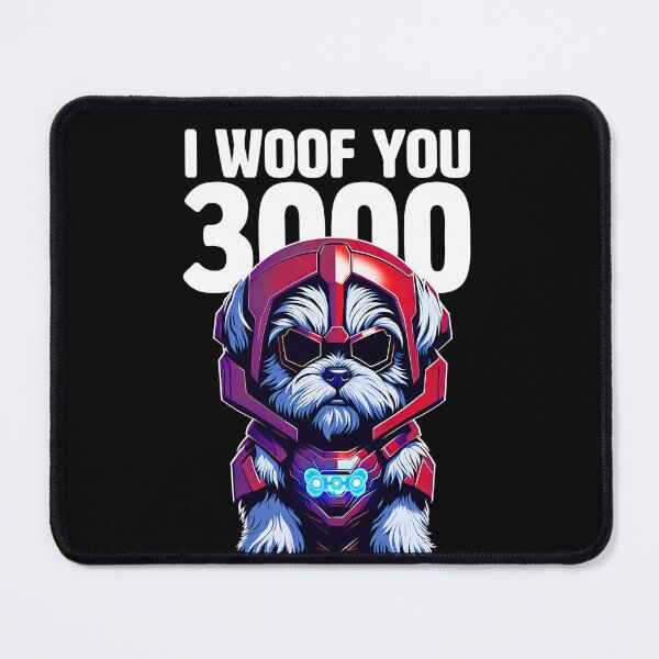 Item preview, I Love you 3000 - Funny Shih Tzu for white Shih Tzu fans designed and sold by BrainlabStudios.