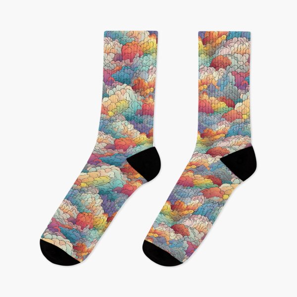 Item preview, Rainbow Clouds without white space designed and sold by PendyDesigns.