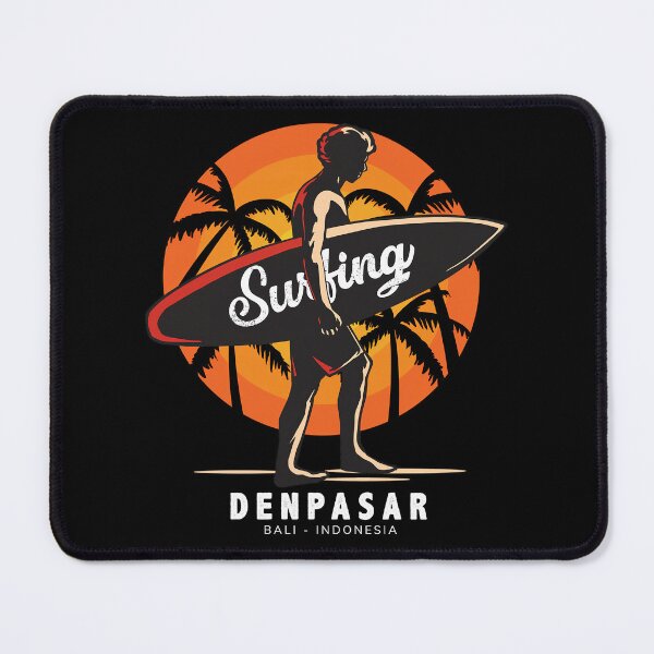 Item preview, Surfing Bali designed and sold by SunsetFootsteps.