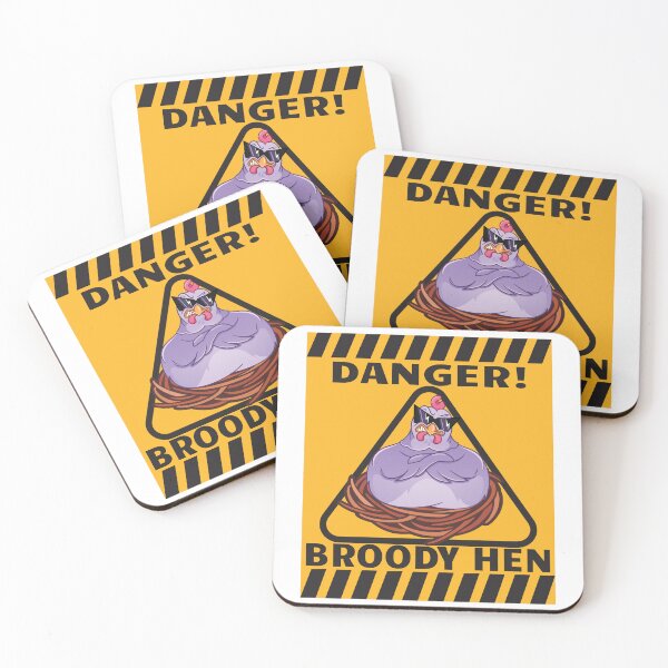 Item preview, Danger Broody Hen Funny Chicken designed and sold by designsmostfowl.
