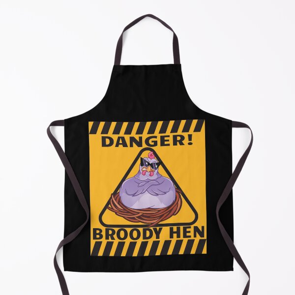 Item preview, Danger Broody Hen Funny Chicken designed and sold by designsmostfowl.