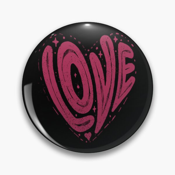 Item preview, Love in a Heart Shape Viva Magenta by Tobe Fonseca designed and sold by Tobe Fonseca®.