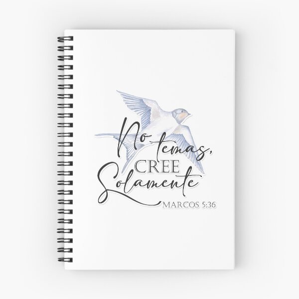 Item preview, Marcos 5:36, Spanish Bible Verse designed and sold by Aryam Quotes.