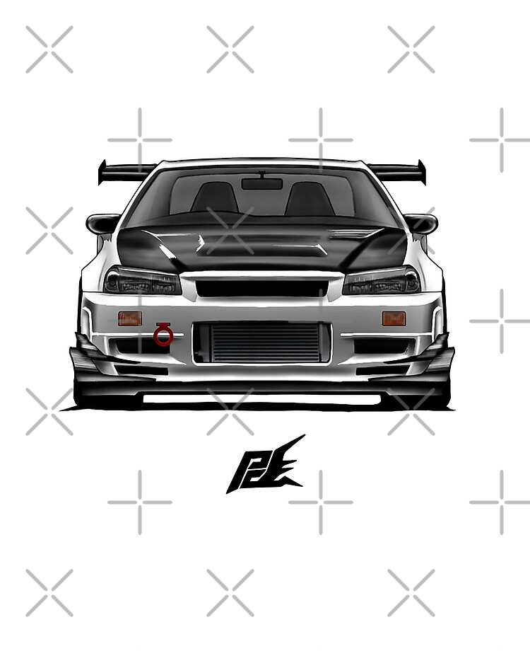 Nissan Skyline Gtr R34 Nismo Ipad Case Skin By Naquash Redbubble