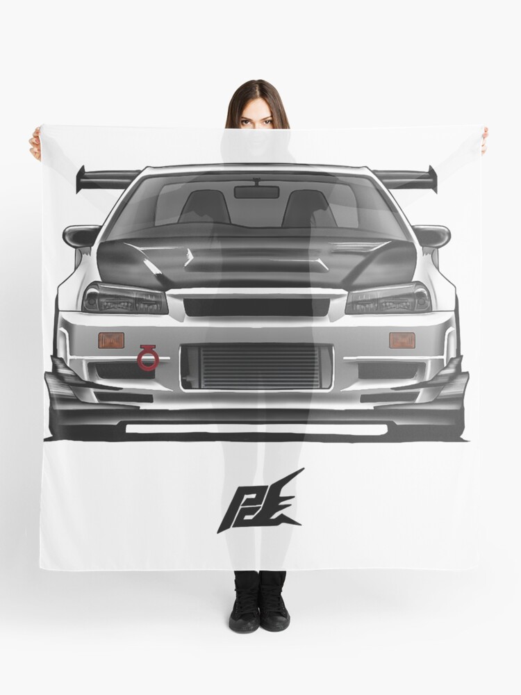 Nissan Skyline Gtr R34 Nismo Tuch Von Naquash Redbubble