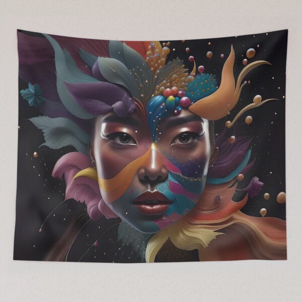 Item preview, Portrait Encouraging Self-Expression designed and sold by artmanikin.
