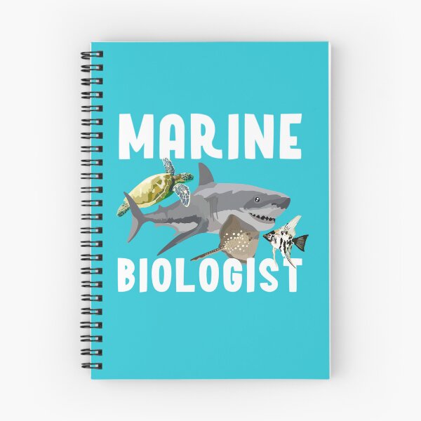 Item preview, M is for Marine Biologist,Marine Biologist – Ocean Scientist and Marine Life Enthusiast Illustration designed and sold by PrettylittlepastelUk.