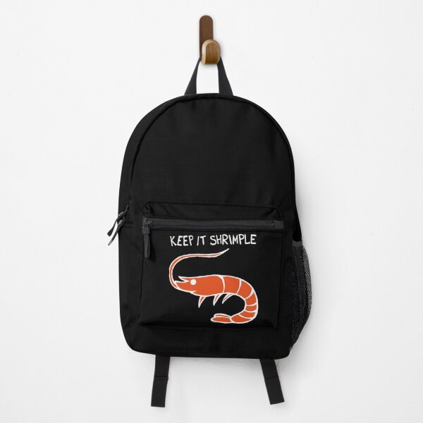 Item preview, Keep It Shrimple / Simple Shrimp (White) designed and sold by Graograman.