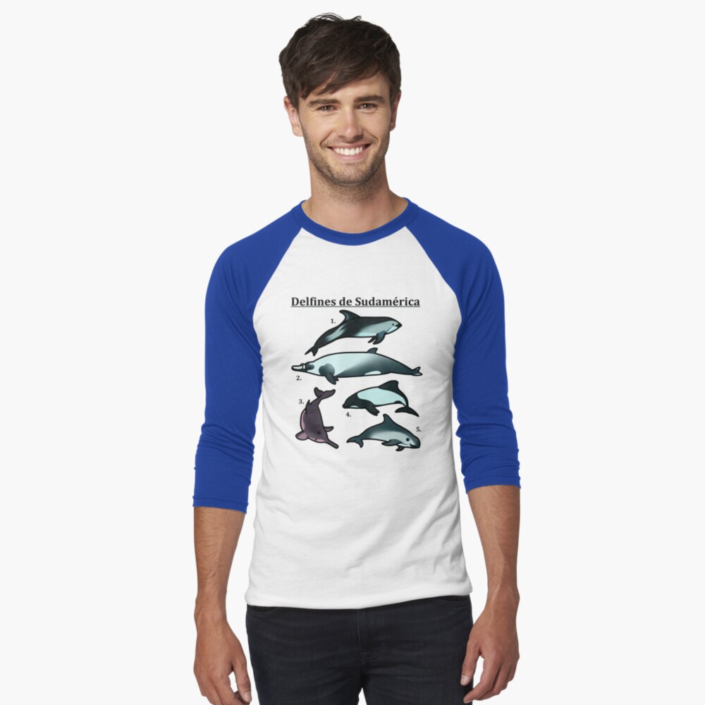 Item preview, Baseball ¾ Sleeve T-Shirt designed and sold by moobloom.