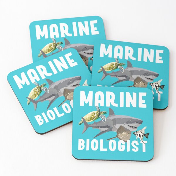 Item preview, M is for Marine Biologist,Marine Biologist – Ocean Scientist and Marine Life Enthusiast Illustration designed and sold by PrettylittlepastelUk.