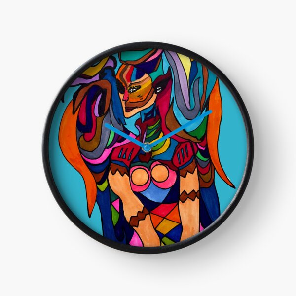Costa Rican Lady Clock