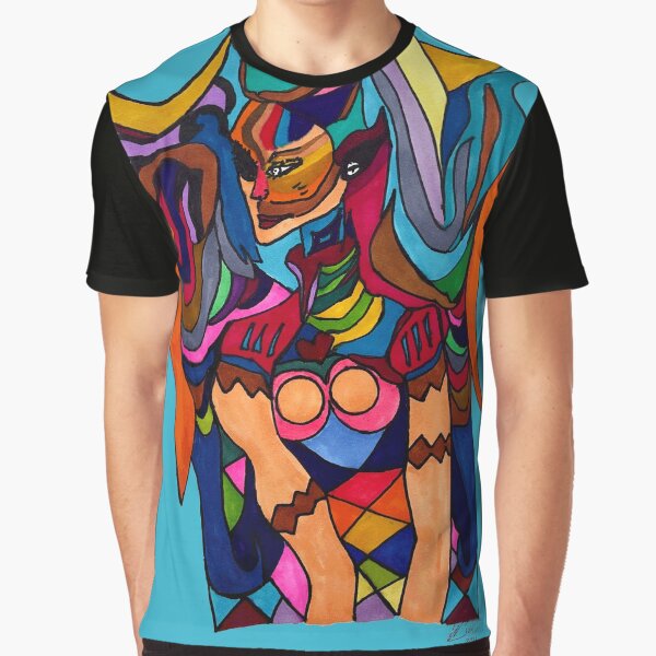 Costa Rican Lady Graphic T-Shirt