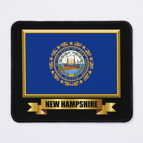 Item preview, NEW HAMPSHIRE Flag Gifts, Masks, Stickers & Products (N) designed and sold by mpodger.