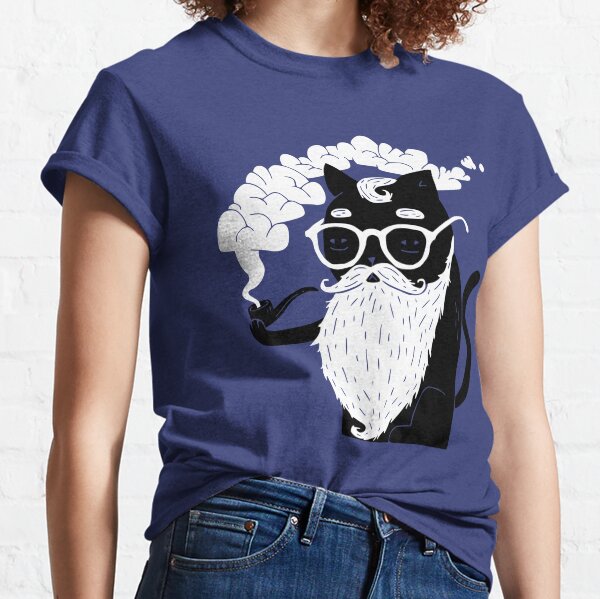 Whiskers And Pipe Classic T-Shirt