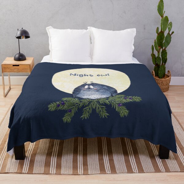 Item preview, Night owl designed and sold by MistyLakeArt.