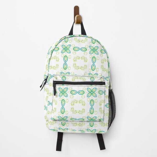 Item preview, Avalon Hummingbird and Floral Collection -Criss Cross Leaves Print designed and sold by Niki McNeil.