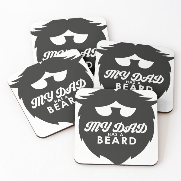Item preview, My Dad has a beard designed and sold by Stefbay.