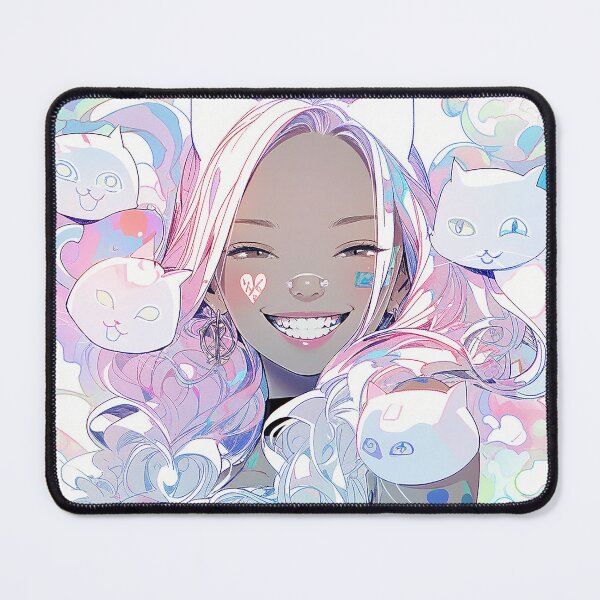 Item preview, Smiling into the Rainbow: AI-Generated Artwork Inspired by Lisa Frank, James Jean, and Alberto Seveso designed and sold by ManuelAndreas.