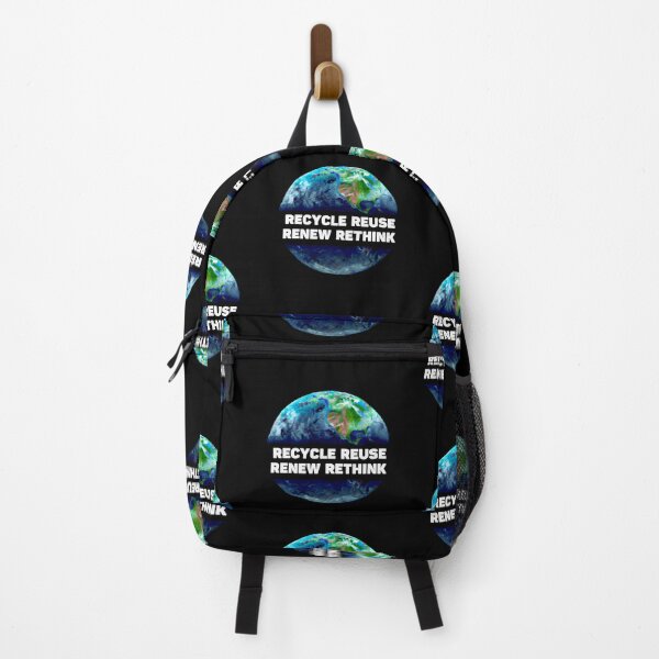 Item preview, Recycle Reuse Renew Rethink Crisis Environmental Activism designed and sold by Affyboss6.