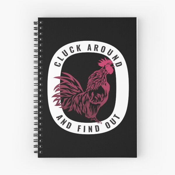 Item preview, Cluck Around And Find Out Funny Chicken Design For Dark Colors designed and sold by designsmostfowl.