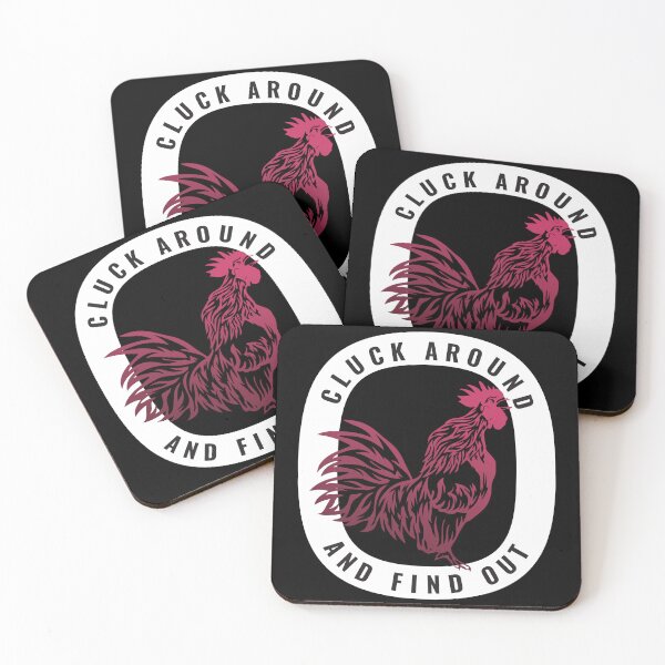 Item preview, Cluck Around And Find Out Funny Chicken Design For Dark Colors designed and sold by designsmostfowl.