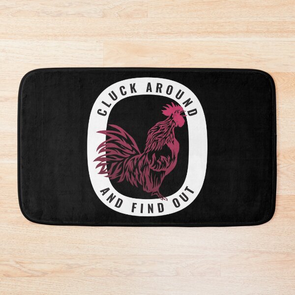 Item preview, Cluck Around And Find Out Funny Chicken Design For Dark Colors designed and sold by designsmostfowl.