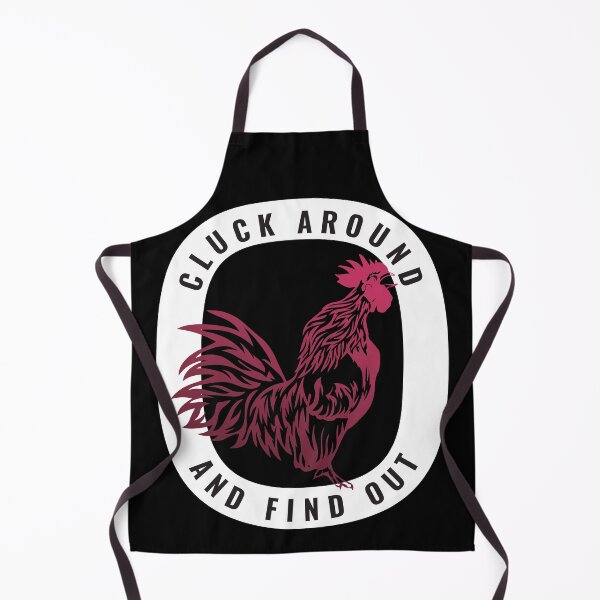 Item preview, Cluck Around And Find Out Funny Chicken Design For Dark Colors designed and sold by designsmostfowl.