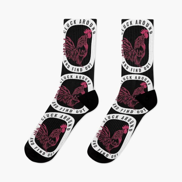 Item preview, Cluck Around And Find Out Funny Chicken Design For Dark Colors designed and sold by designsmostfowl.