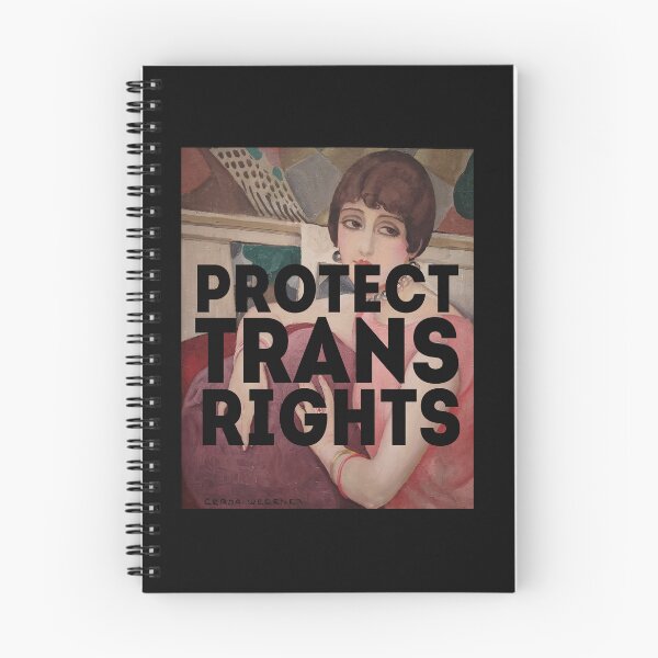 Item preview, Protect Trans Rights (Gerda Wegener) designed and sold by Orcsome Originals.
